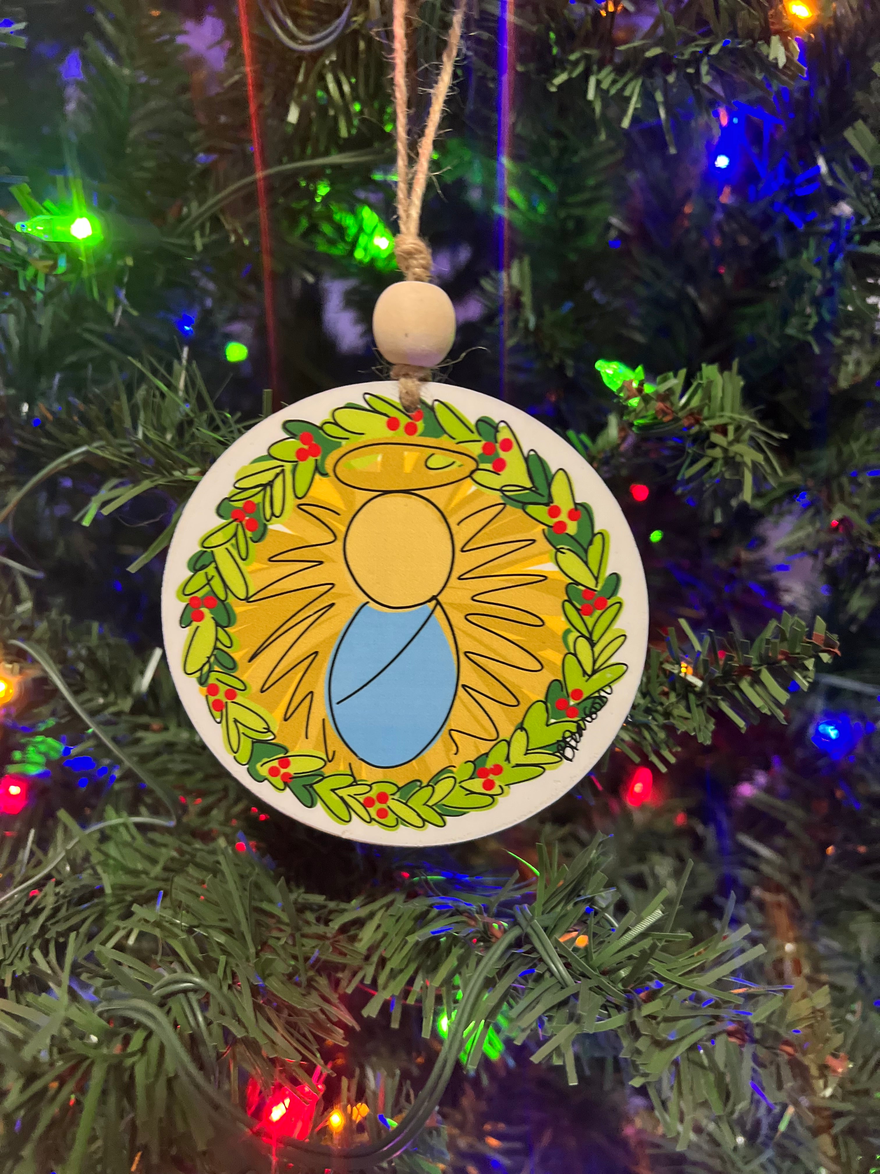 Baby Jesus Christmas ornament